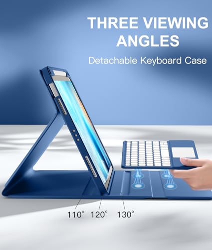 Funda con teclado iPad Air 4 y 5 generación trackpad preciso y acabado sofisticado 4