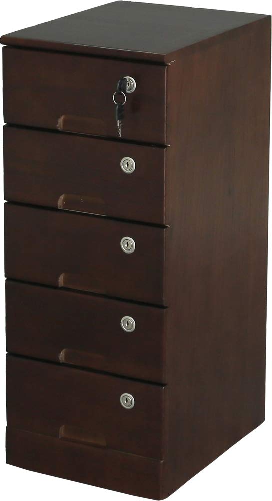 Amazon.co.jp: オスマック(OSMAC) チェスト 収納 5段 全段鍵付き