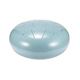 Producir sonido de calidad: material de primera calidad, puede crear un sonido etéreo y limpio, brindarle una atmósfera relajante, ayudar de manera efectiva a aliviar su cansancio y fatiga.Nuestros tambores están afinados profesionalmente y el sonido es muy nítido y limpio.