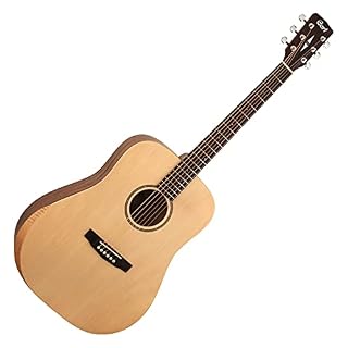 Cort Earth Bevel Cut Guitare acoustique série Earth Natural Open Pore - Les Beatles, Paul McCartney, John Lennon, RIngo Starr, George Harrison