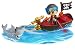 Pinypon Action- Bote pirata con 2 figuras para niños y niñas a...