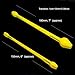 SAMSFX Fishing Hook Disgorger Snelled Fish Hook Remover Tool 2PCS in Pack (Yellow, 2PCS)