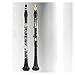 Clarinet Performance Professional Students Musical Instruments Playing Clarinet Silver-plated Keys Clarinet for Beginner