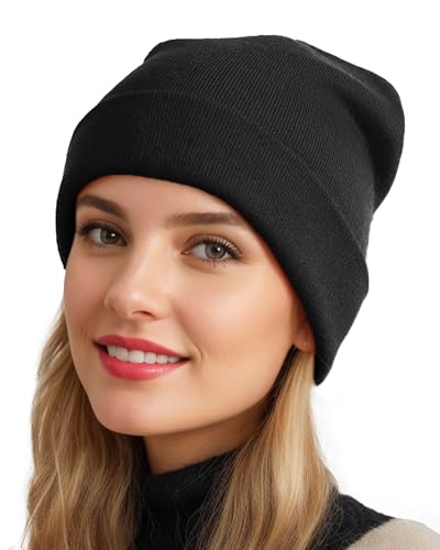 Gorro de invierno con forro de satén para mujer y hombre miniatura 7
