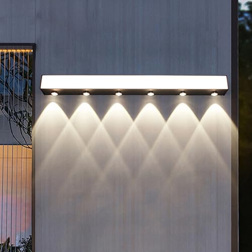 Luminaire mural design créatif en aluminium étanche IP65 lumière neutre