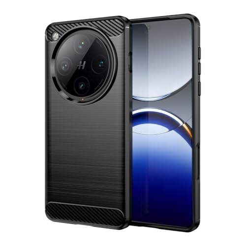 Vavies Case for Oppo Find X8 Pro Case, CPH2659 PKC110 Case Slim Soft TPU Case Shock-Absorption Protective Shockproof Phone Cover for Oppo Find X8 Pro Black