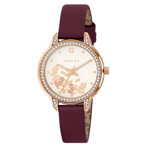Montre analogique femme RADLEY à motif floral pour sublimer vos tenues d'automne