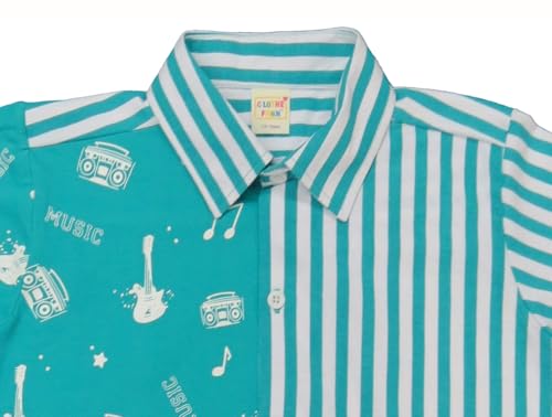 Image of Clothe Funn Boys Printed Cotton Half Sleeves T-Shirt & Shorts Set