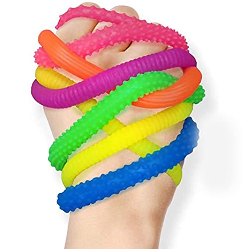 TBEONE 6 peças de brinquedos sensoriais de borracha termoplástica estilo aleatório, brinquedos senso