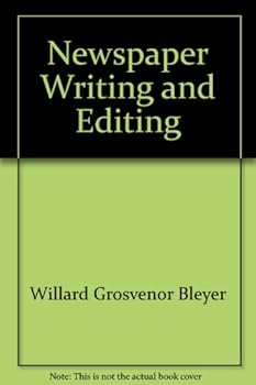 Hardcover Newspaper Writing and Editing Book