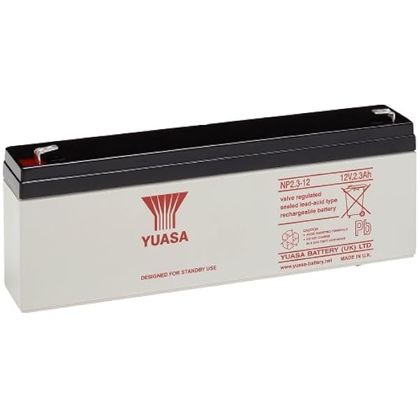 Yuasa NP2.3-12 akumulator ołowiowy 12 V (Faston 187-4,8 mm)
