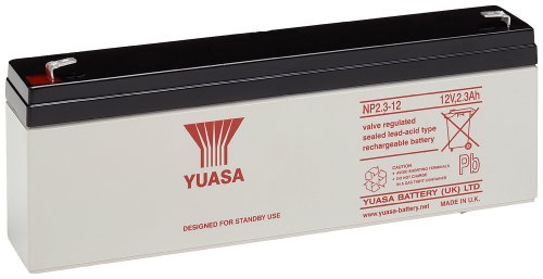 Yuasa NP2.3-12 - Batería de plomo de 12 V (Faston 187-4,8 mm)