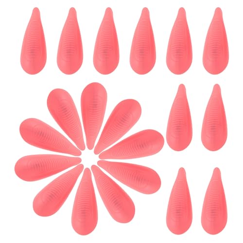 IMIKEYA Cuscinetti antiscivolo per grucce 10 paia di protezioni in plastica larghe per le spalle, custodie rosa per evitare deformazioni di vestiti, ideali per maglioni cappotti e