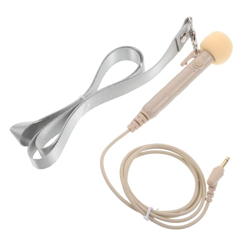 Mikinona Micrófono de Mano con Cable para Profesores Micrófono Ergonómico con Interruptor Amplificador de Voz Portátil para Aulas Guías Turísticos y Presentaciones Diseño Ligero y Sensible