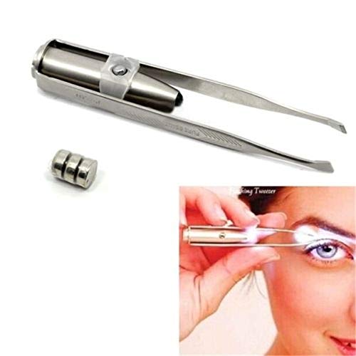 RVS Fashion Cosmetic Makeup Kit Hair Removal Eyebrow Eyelash Tweezers
