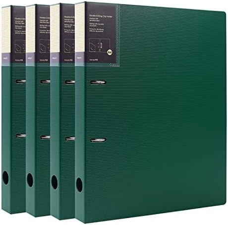 A4 Ringbuch Mit 4 Ringen Und Ersatzminen - Ordner Für Büro Schule | Verschiedene Farben