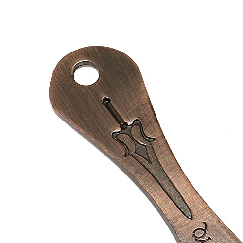 Maxmoral 1Pc Acoustic Guitar Bridge Pins Puller Peg Remover Multifunction Guitar Peg Puller Bridge Pin Remover Extractor Removal Metal Handy Tool Kit Accessories, Red Bronze #TOP4