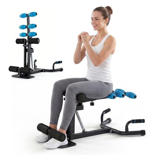 OLIXIS Deep Squat Machine, All-in-One Exercise Equipment for Home Gym, Adjustable Squat Machine for...