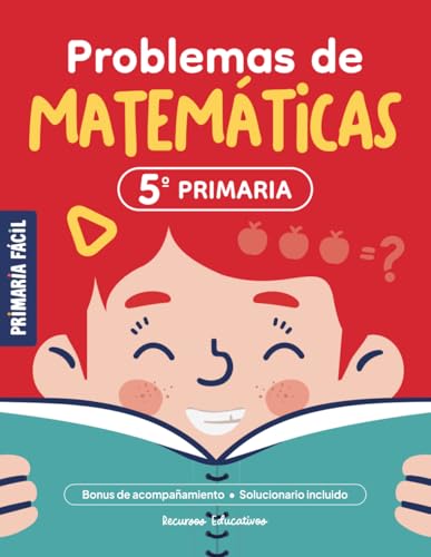 Problemas de Matemáticas 5º de Primaria: Cuaderno de repaso de ma...