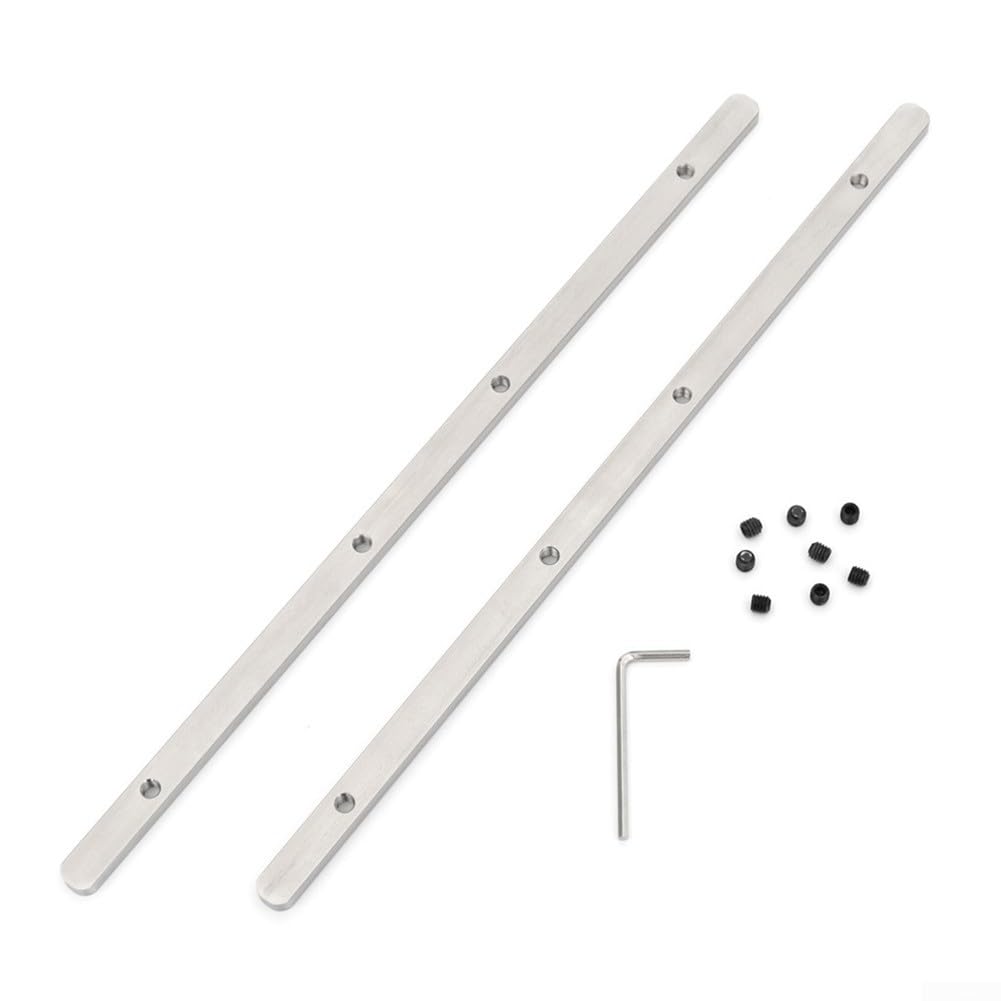 Kit d'accessoires de connecteur de rail de guidage 71358 pour scie à rail de scie à long coupe, solution en acier inoxydable pour une coupe sans couture
