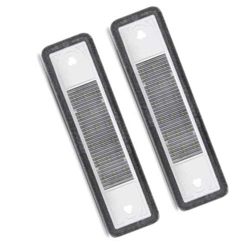 Luz de placa de matrícula de coche con alta visibilidad para Opel Signum 2003
