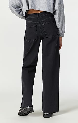 Mavi Women's Paloma Marine High Rise Wide Leg Jeans4