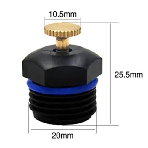 La Farah 10Pcs Atomizing Sprinkler Nozzle,1/2 Inch Garden Misting Emitters Adjustable 360 Degree Agricultural Lawn Watering Universal Nozzle Irrigation Micro Spray Heads #TOP2