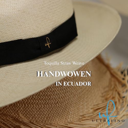 Image of Genuine Havana Retro Panama Straw Hat Classic Lightweight