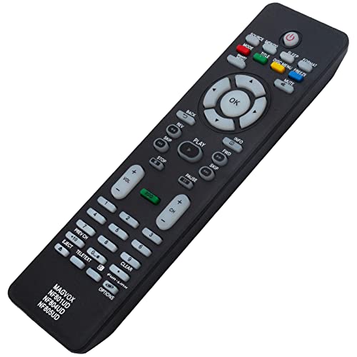 Nf804Ud Replace Remote Control Fit For Magnavox Lcd Tv Dvd 46Mf440B 46Mf401B 40Mf430B 32Mf330B 46Mf460B 19Me360B 22Mf330B 26Mf321B 26Mf330Bf7 32Mf330Bf7 40Mf430Bf7 46Mf401Bf7 46Mf440Bf7 Led Hdtv #TOP1