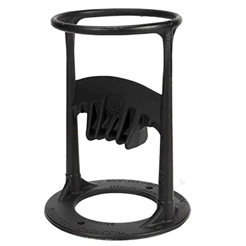 ZYCARE Brennholzspalter Manueller aus Gusseisen, Schnelles Brennholzspaltwerkzeug, Hand Wood Splitter Quick Holz Spalten Firewood Splitter, für Zuhause/Campingplatz/Kamin,Schwarz Cover