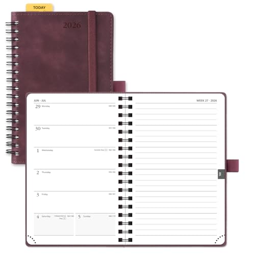 POPRUN 蒠 2026N EB[N[蒠 (1-12) X[TCY 4C`×6.25C` - 2026N |PbgJ_[ XpC\tgJo[t vX`bNK Ci[|Pbg 100GSM Nbg