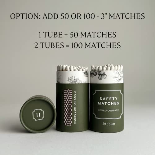 Henro Company Match Striker - Handmade in North Carolina | Works with ALL MATCHES- 2.25" x 2.5", Candle Accessory Mini pottery, Gift, safety matches (Without Matches) - Thumbnail 4
