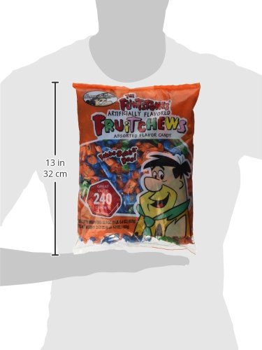 Rhode Island Novelty Albert's Fruit Chews - Flintstone Flavors (240 Candies)