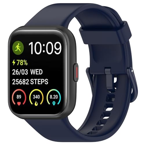 Correa silicona ajustable para smartwatch ID208BT miniatura 5