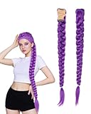 UYRVAPE 1 Stück Koreanpop Dämon Kostüm Perücke Erwachsene, Hunter Cosplay Costume Wig Kinder, Anime Jäger Popsänger Idol Haarteil Mädchen Kinder für Karneval Halloween Party(66cm)