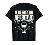 Esta Es La Hora Del Aperitivo Soy Muy Puntual Vino T-Shirt es una idea de regalo perfecta para los mejores amigos en un cumpleaños o fiesta! Consulte nuestra marca para obtener más ropa, conjuntos y accesorios para hombres, mujeres y la familia.!