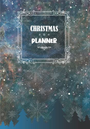 Christmas planner: Christmas Gift Planner with menu, shopping list &
