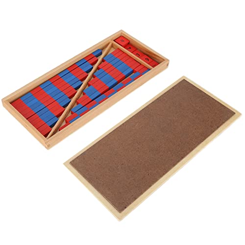 Juguete matemático de madera con tablero de clavijas numéricas para niños 5