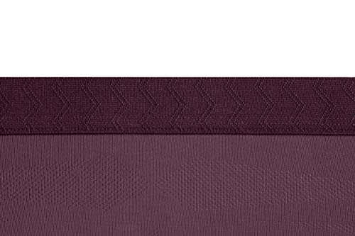 Image of JOBST Maternity Opaque Compression Waist High Pantyhose Stockings, Closed Toe, 15-20 mmHg Moderate Support for Swollen Legs During Pregnancy, Cranberry, Medium
