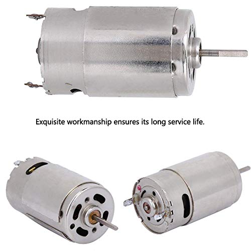 Dilwe Motore per Auto RC, Parte Accessoria del Motore Elettrico 390 da 21000 Giri/min. Adatto per Auto RC 1/16 1/18