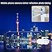 Smartphone Camera Mirror Reflection Clip Kit,2025 New Upgrade Adjustable Smartphone Camera Mirror Reflection Clip Kit for All Phones,HD Glass Reflection Mirror for Outdoor Travel Creative Photography