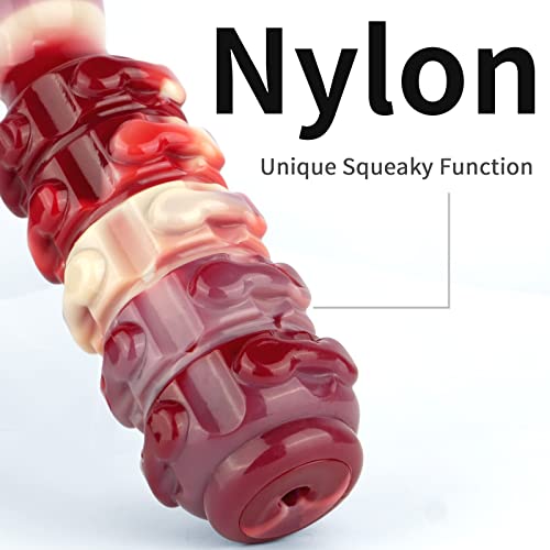 Rantojoy Tough Dog Chew Toy For Large Dogs Aggressive Chewers, Dog Toys, Squeaky Dog Toys For Medium Large Breed, Durable Nylon Dog Toy For Outdoor Training, Heavy Big Teething Toy For Dog Gift #TOP3
