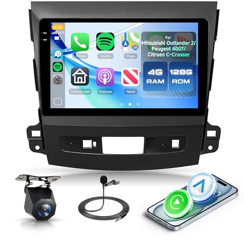 4G+128G Android Autoradio pour Mitsubishi Outlander 2/Peugeot 4007/Citroen C-Crosser 9