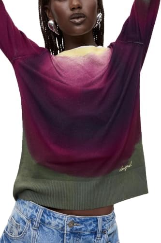 Desigual Damen JERS_veget Sweatshirt (1er Pack)