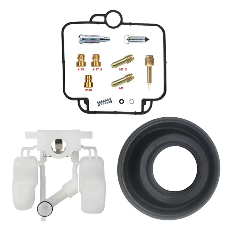 Kit réparation carburateur DR650 pour stopper les fuites d'essence et les trous au démarrage