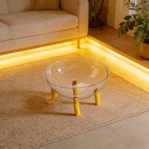 Lit surélevé en acrylique pour chat - Hamac grenouille polyvalent - 6