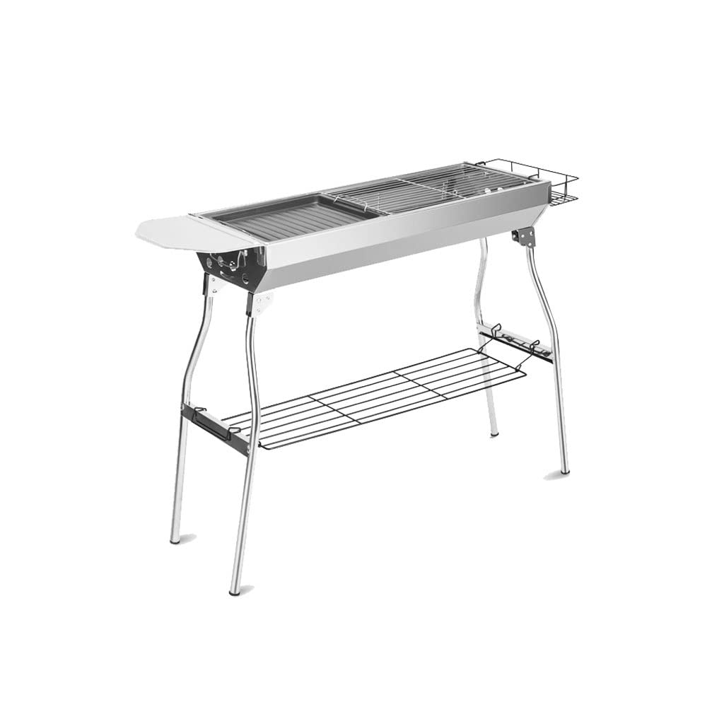 Support de barbecue d'extérieur XMING en acier inoxydable pour jardin