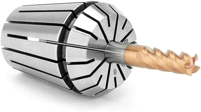 0.008mm ER Chuck Collet for CNC Milling - 3.175mm, 6.35mm, 12.7mm - Compatible with ER8, ER11, ER16, ER20, ER25, ER32(ER25-1/8(3.175mm))