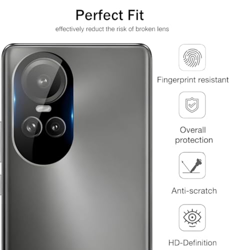 Image of Camera Lens Protector comfortable for RENO 11F 5G- 9H Tempered Glass, Scratch-Resistant Camera Glass Protector (RENO 11F (5G))