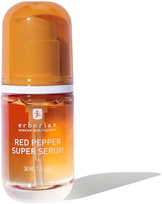 Ginseng, Yuza, Red Pepper, Bamboo Super Serum - Facial Care, Hyaluronic Acid, Energizes, Radiance, Replumps, Vitamin C - Long Lasting Intense Hydration